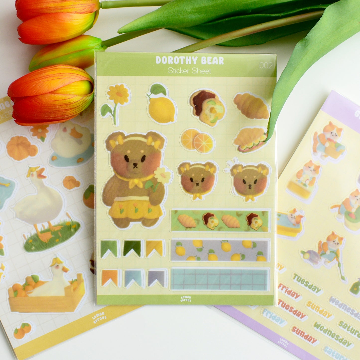 Dorothy Bear Sticker Sheet